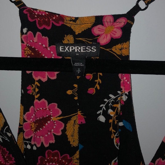 Express - Floral Baby Doll Tank Top - Picture 3 of 4